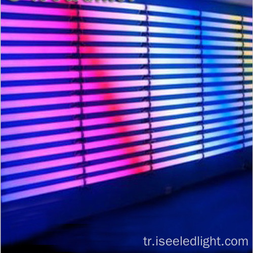 Disko ayarlı led piksel tüp duvar dekorasyonu